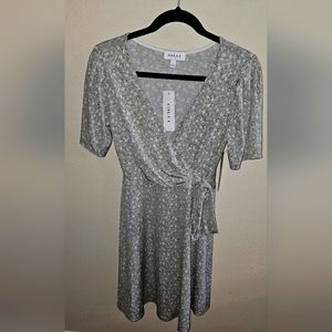 Gilli Tie Side Floral Dress/Summer Dress Size S